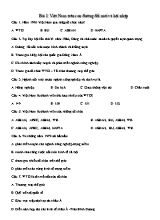 Câu hỏi trắc nghiệm ôn tập môn Địa lý Lớp 12 - Bài 1 Việt Nam trên con đường đổi mới và hội nhập